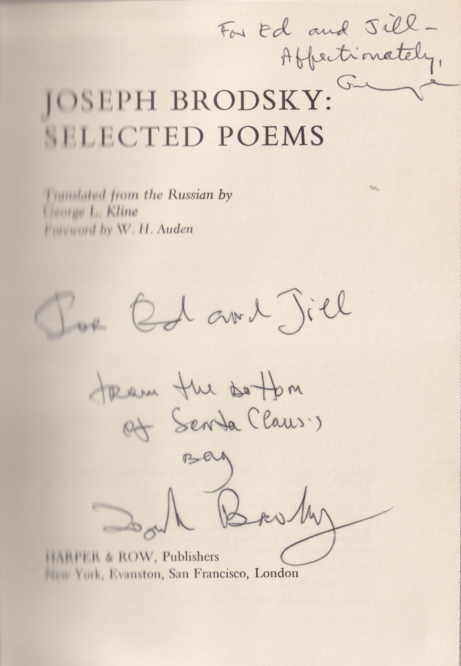 Selected poems