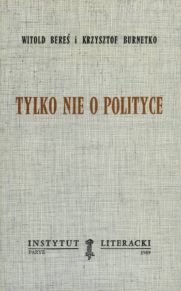 Just not about politics: Interviews from "Radiant" Tylko nie o polityce. Wywiady „promienistych”