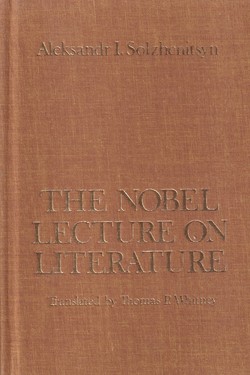 The Nobel Lecture on Literature by 