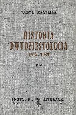 A History of the Bicentennial (1918-1939). Volume II