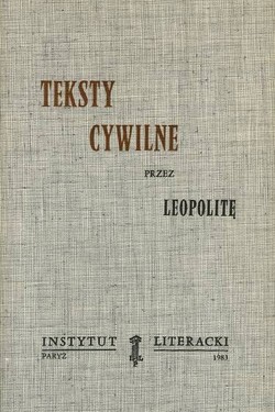 Civil Texts By Leopolita