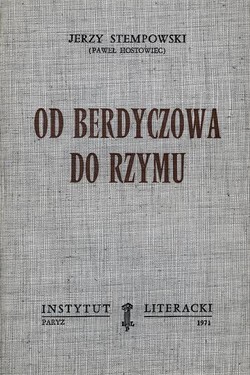 From Berdychev to Rome