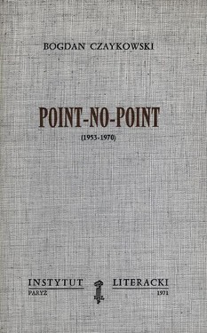 Point-no-point: Poems