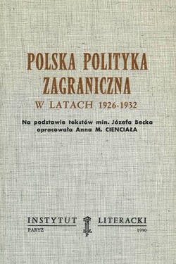 Polish foreign policy in the years 1926-1939