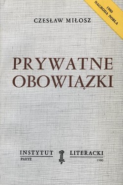 Private Obligations (Collected Works, Volume VII)