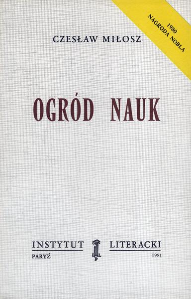 The Garden of Science (Collected Works, Volume X) Ogród Nauk. (Dzieła Zbiorowe, Tom X)